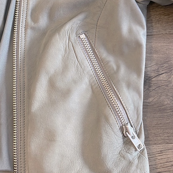 Danier Leather/Suede Nubuck Moto Biker Jacket - Picture 11 of 16